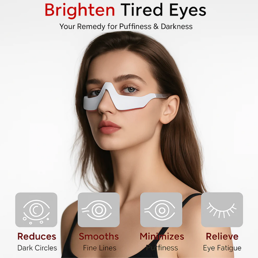 LumaRevive™ Red Light Eye Therapy Glasses