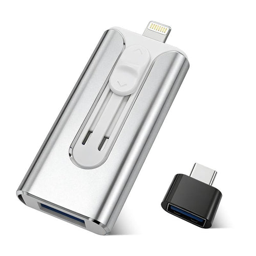 Vova™ 4-in-1 Flash Drive - 1TB Phone Storage (iPhone & Android)